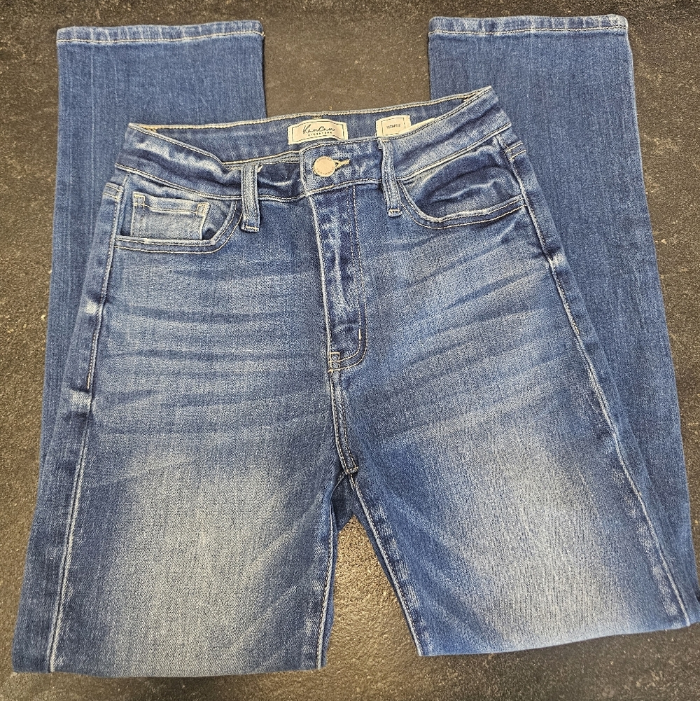 Girls KanCan Blue Straight Leg Jeans